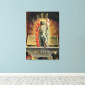 Het herstel canvas afdruk (Insitu (Houten vloer))