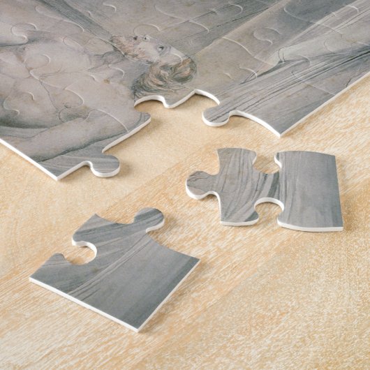 Het herstel: De Angels die de steen wegrollen Legpuzzel (Zijkant)