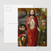 Het herstel, met de pelgrims van Emmaus Briefkaart (Voorkant / Achterkant)