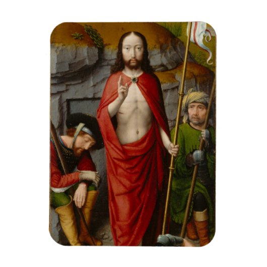 Het herstel, met de pelgrims van Emmaus Magneet (Verticaal)