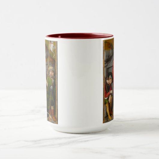 Het herstel, met de pelgrims van Emmaus Mok (Midden)