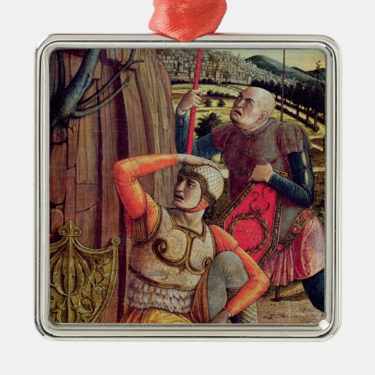Het herstel metalen ornament (Voorkant)