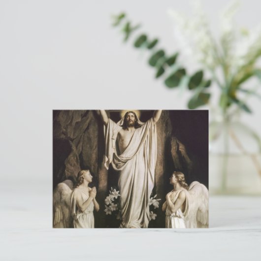 Het herstel van Carl Bloch Briefkaart (Staand voorkant)