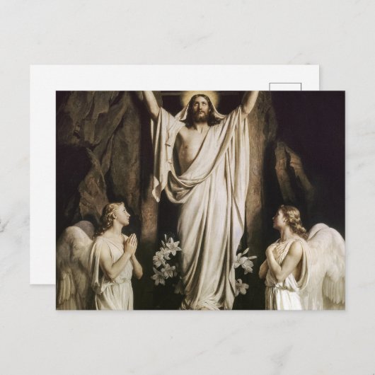 Het herstel van Carl Bloch Briefkaart (Voorkant / Achterkant)