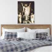 Het herstel van Carl Bloch Canvas Afdruk (Insitu (Slaapkamer))