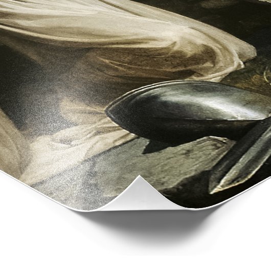 Het herstel van Carl Bloch Foto Afdruk (Hoek)