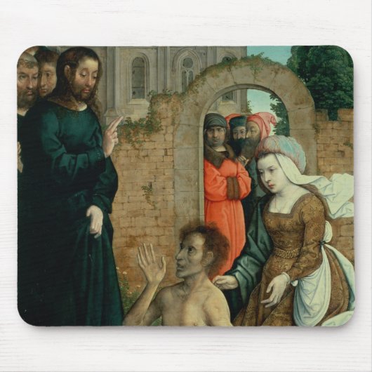 Het herstel van Lazarus Muismat (Voorkant)