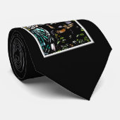 Het herstel van onze Heer (Glas in lood) Stropdas (Opgerold)