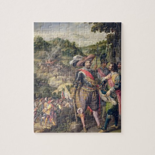 Het Herstel van St. Kitts, 1629 Legpuzzel (Verticaal)