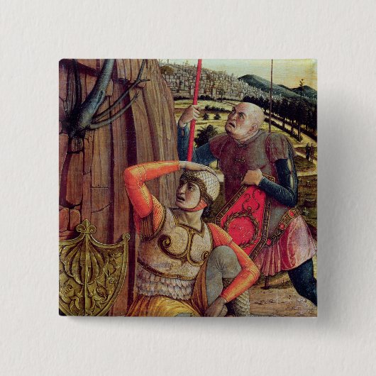 Het herstel vierkante button 5,1 cm (Voorkant)