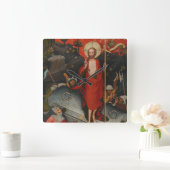 Het herstel vierkante klok (Huis)