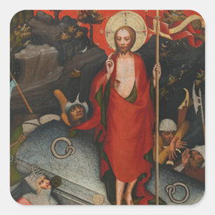 Het herstel vierkante sticker