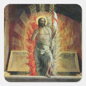 Het herstel vierkante sticker (Voorkant)