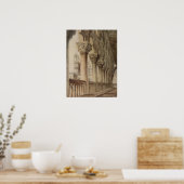 Het Hertogelijk Paleis (door John Ruskin) Poster (Keuken)