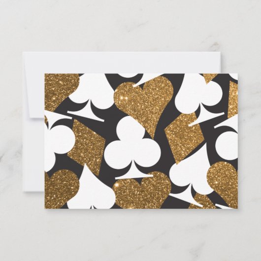 Het het antwoord faux goud van het Huwelijk van (Achterkant)