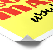 Het  het boekmerk van A zou beter WPA zijn Poster (Hoek)