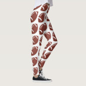 Het het footballspel van sporten personaliseert leggings (Rechts)