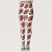Het het footballspel van sporten personaliseert leggings (Voorkant)