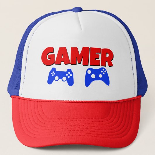 Het het grappige Rood en Blauw van het Pet Gamer (Voorkant)