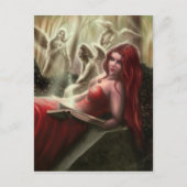 Het het Huilen Briefkaart van Engelen (Voorkant)