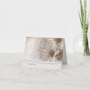 Het het huwelijksboeket van Daisy met gescheurde