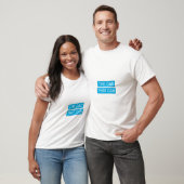 Het Het Kan Papa T-shirt - Blauwe Ontwerp  (Unisex)