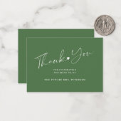 Het het krijt van het vrijgezellenfeest van de beg notitiekaartje (Voorkant / Achterkant in situ)