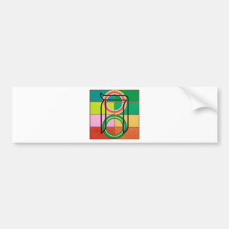 Het Het Letter - Hebreeuwse alfabet Bumpersticker