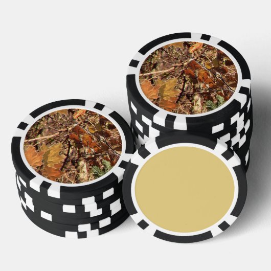 Het het Schilderen van de Camouflage van het Hunte Poker Chips (Opstapeling)
