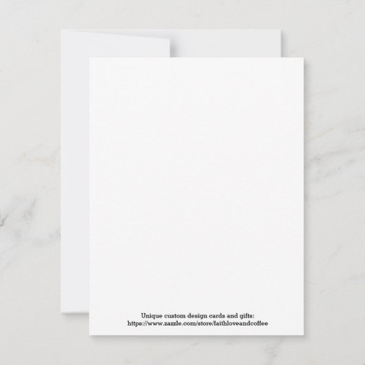 Het het Schilderen van het Wenskaart van Flamingo  (Achterkant)