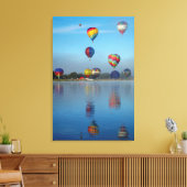 Het Hetballonfestival Canvas Afdruk (Insitu (Woonkamer))
