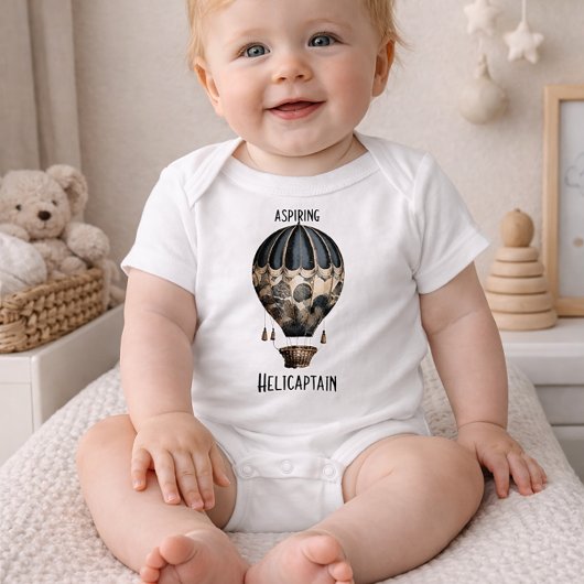 Het hete luchtballon-baby romper