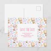 Het hete luchtballonpatroon van de Waterverf spare Uitnodiging Briefkaart (Voorkant / Achterkant)