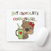 Het hete Meisje ChocolateConoisseur draagt Muismat (Met muis)