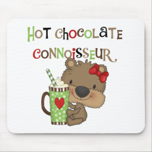 Het hete Meisje ChocolateConoisseur draagt Muismat