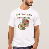 Het hete Meisje ChocolateConoisseur draagt T-shirt (Voorkant)