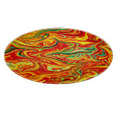 Het hete schilderen van de Patronen van Kleuren. B Snijplank (Hoek)