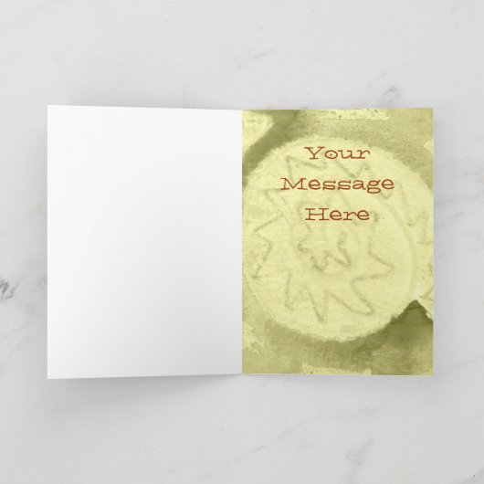 Het hete Wenskaart van de Peper Kaart (Binnen)