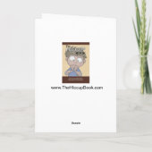 Het Hiccup-boek - Hartelijk dank Bedankkaart (Achterkant)