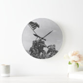 Het hijsen van de vlag op Iwo Jima Grote Klok (Huis)
