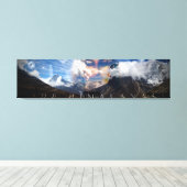 Het Himalaya-schilderwerk Canvas Afdruk (Insitu (Houten vloer))