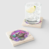 Het hip Hawaiiaanse Onderzetter van de Bar Tiki (Zijkant)