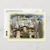 Het Historic Ahwahnee Hotel, Yosemite, CA Briefkaart (Voorkant / Achterkant)