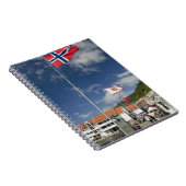 Het historische binnenhavengebied van Bergen met v Notitieboek (Rechterzijde)