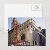 Het historische Briefkaart van het theater van Chi (Voorkant / Achterkant)