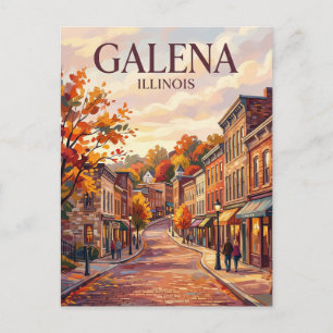 Het Historische Dorp Galena USA Briefkaart