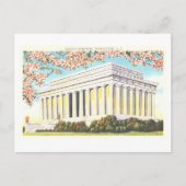 Het historische Lincoln Memorial in Washington, DC Briefkaart (Voorkant)