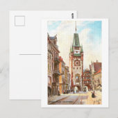 Het historische Martinstor in Freiburg, Duitsland Briefkaart (Voorkant / Achterkant)