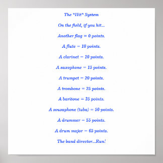 Het *Hit*-systeem Poster