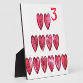 Het Ho Ho Hearts Collectie. Fotoplaat (Zijkant)